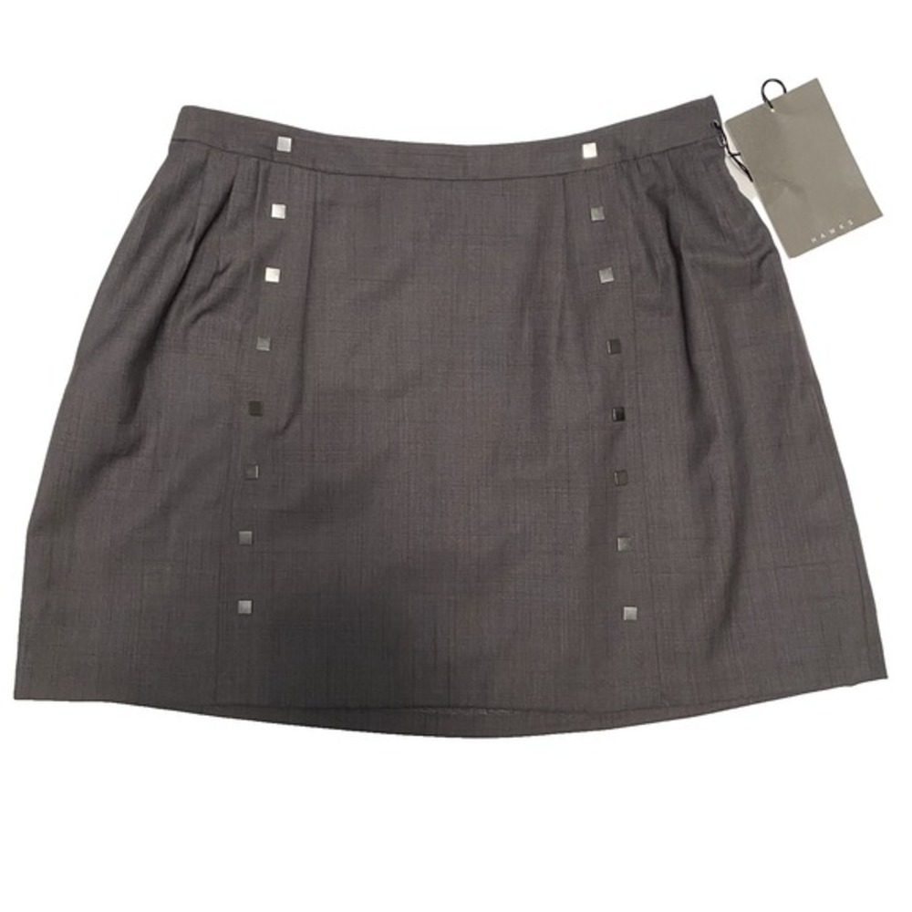 Studded Office Siren Mini Skirt 12 Grunge Capsule Indie Sleaze Preppy